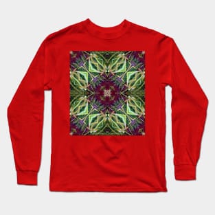 Kaleidoscopic Grasses Long Sleeve T-Shirt